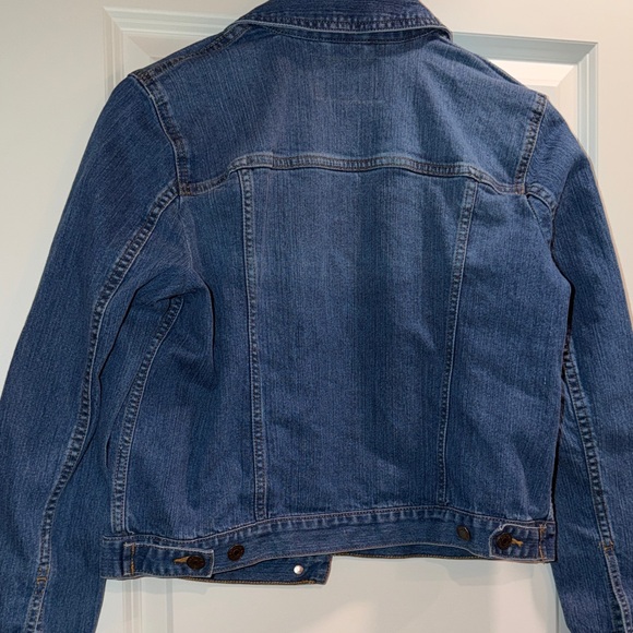 Banana Republic Medium Blue Denim Jean Jacket - Picture 4 of 4